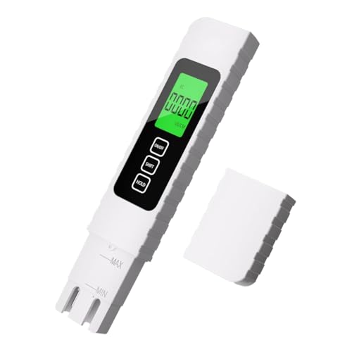 Koolenry 4-In-1-Tester Digitalwasserqualität Elektrisches Leitfähigkeitsmessgerät für Trinkwasser Verschiedene Wasserquellen Koolenry 4-In-1-Tester Digitalwasserqualität Elektrisches Leitfähigkeitsmessgerät für Trinkwasser Verschiedene Wasserquellen von Koolenry