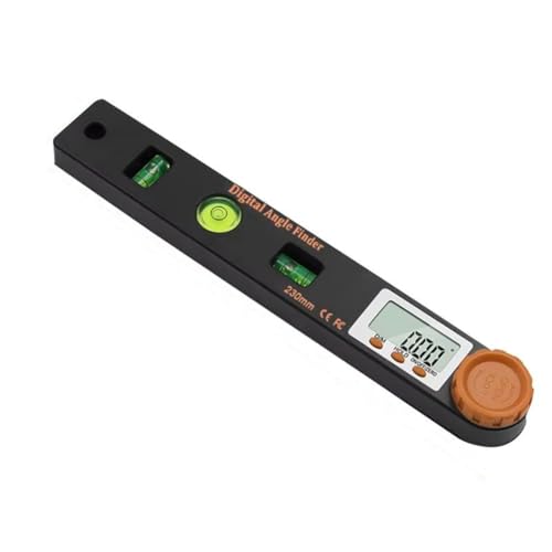 Koolenry 4-in-1-Winkellineal mit Digitalanzeige, Winkelmesser, LCD-Anzeige, Winkelmesswerkzeug, Zubehör für die Holzbearbeitung von Koolenry