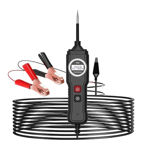 Koolenry 5-40 V P100 Elektrischer Systemtester mit LCD-Anzeige Widerstandsspannungstester, Funktion Auto Elektrischer Stromkreistester Koolenry 5-40 V P100 Elektrischer Systemtester mit LCD-Anzeige Widerstandsspannungstester, Funktion Auto Elektrischer Stromkreistester von Koolenry