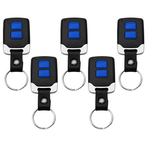 Koolenry 5pcs Garagentor Fernbedienung 433 MHz 2 Tasten Wireless Rolling Gate Control mit Klonkopiefunktion Koolenry 5pcs Garagentor Fernbedienung 433 MHz 2 Tasten Wireless Rolling Gate Control mit Klonkopiefunktion von Koolenry