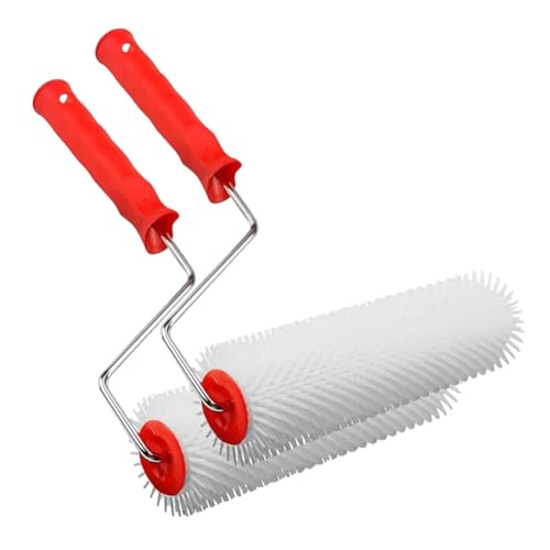 Koolenry 9 - -Estrich Stacheler Roller Latexboden Selbstnivellierende Stachelwalze für Selbstniveau von Koolenry
