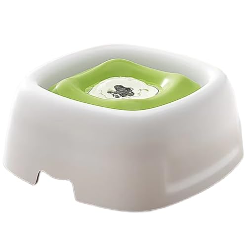 Koolenry Anti-Spill Hundewasserschüssel Einstellbare Höhe Haustier Trinkschale Nasskinn Prävention Trinkzubehör für Hunde von Koolenry
