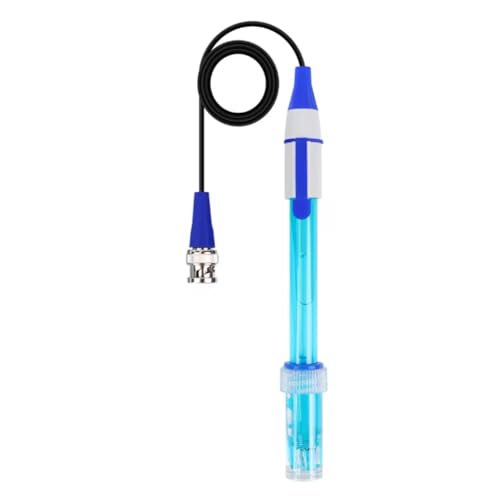 Koolenry Aquarium-PH-Elektrodensensor, 0-14 Bereich, BNC-Anschlussersatzkit für Den PH-Controller von Koolenry