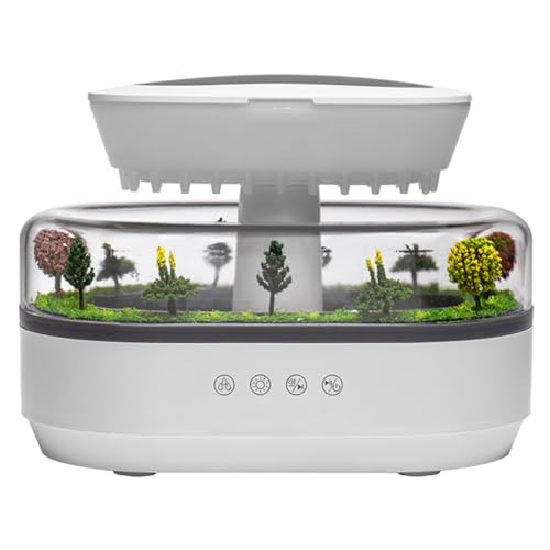 Koolenry Aroma -Luftbefeuchter -Duftdiffusor Regentropfen Weißes Rauschen Farbenfrohe Leuchtöl Diffusor EU -Stecker Koolenry Aroma -Luftbefeuchter -Duftdiffusor Regentropfen Weißes Rauschen Farbenfrohe Leuchtöl Diffusor EU -Stecker von Koolenry
