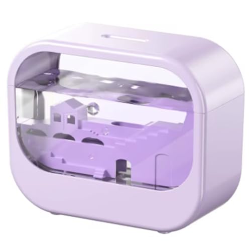 Koolenry Aromatherapie-Diffusor Typ-C USB-Luftbefeuchter für Home Office Desktop Kleiner Elektrischer Aromaöl-Diffusor Lila von Koolenry