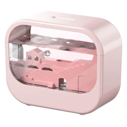 Koolenry Aromatherapie-Diffusor Typ-C USB-Luftbefeuchter für Home Office Desktop Kleiner Elektrischer Aromaöl-Diffusor Rosa von Koolenry