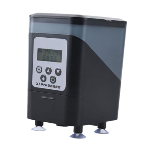 Koolenry Automatischer Futterautomat, Großer Fassungsvermögen, Wasserdicht, Timer-Fütterung, Klares Design, Feuchtigkeitsbeständig, Saugnapf Zur Installation Von Futterautomat. Koolenry Automatischer Futterautomat, Großer Fassungsvermögen, Wasserdicht, Timer-Fütterung, Klares Design, Feuchtigkeitsbeständig, Saugnapf Zur Installation Von Futterautomat. von Koolenry