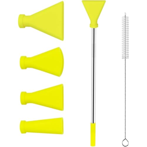 Koolenry Blasdüsen für Acrylfarbe Gießen Vorräte-4pcs Edelstahl Malwerkzeug mit 4 Größe Strohdüsen B B Koolenry Blasdüsen für Acrylfarbe Gießen Vorräte-4pcs Edelstahl Malwerkzeug mit 4 Größe Strohdüsen B B von Koolenry