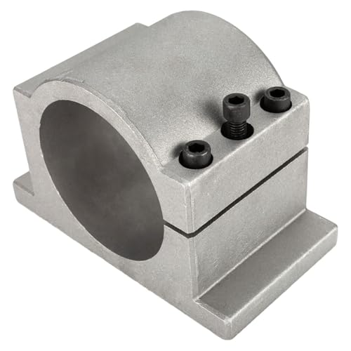 Koolenry CNC Klemmhalterung Halterung Stütze 65 mm Guss Aluminium für CNC -Spindelmotorwasser Abgekühltes Spindel Moto A von Koolenry