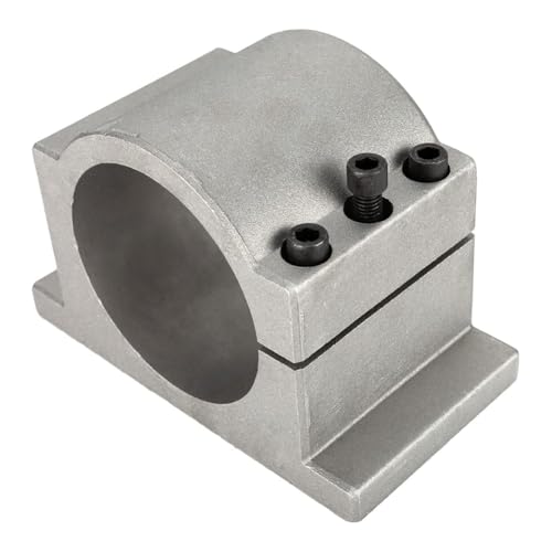 Koolenry CNC Klemmhalterung Halterung Stütze 80 mm Guss Aluminium für CNC -Spindelmotor Wasser Gekühltes Spindel Moto B von Koolenry