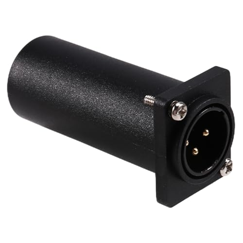 Koolenry D -Serie Panel Mount XLR 3Pin Männlich An RJ45 Adapter -Feedtrough -Chassis -Adapter von Koolenry