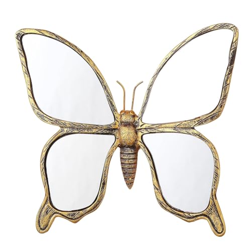 Koolenry Dekorative Wanddekoration Aus Insekten, Tieren, Spiegeln, Kunstharz, Schmetterlingen und Glas, Perfekt für Häuser im Viktorianischen und Europäischen Stil von Koolenry