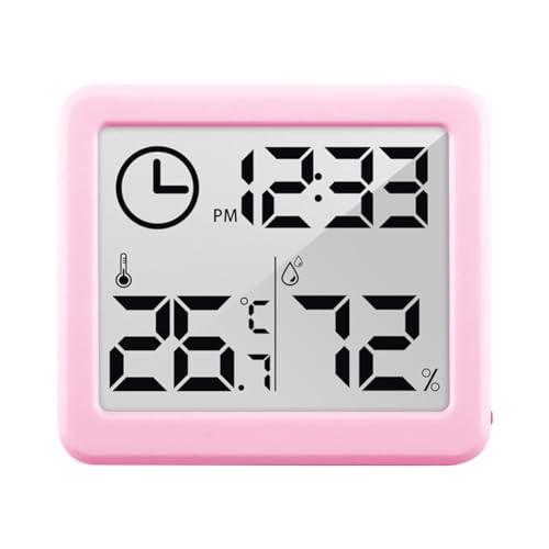 Koolenry Digital Hygrometer -Thermometer Multifunktionaler Elektronischer Temperaturfeuchtigkeitsmonitor Indoor Automatisches LCD -Display von Koolenry