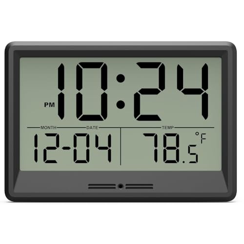 Koolenry Digitale Wanduhr Batteriebetriebene Wanduhren Batteriebetriebene Digitaluhr Wand Koolenry Digitale Wanduhr Batteriebetriebene Wanduhren Batteriebetriebene Digitaluhr Wand von Koolenry
