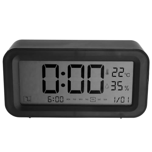 Koolenry Digitaler Digitale Tischuhr Mini Elektronische Uhren Büro Einfache Uhren Automatische Leuchtende Elektronische Uhr von Koolenry