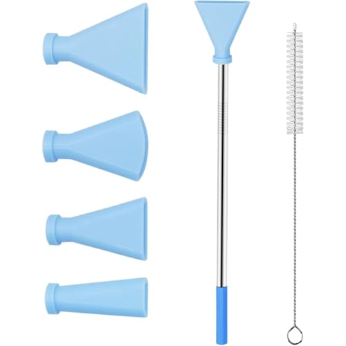 Koolenry Edelstahl-Strohdüsen Set, 4pcs-Blow-Werkzeug für Acrylfarben, die Vorräte mit 4 Verschiedenen Größen D. Koolenry Edelstahl-Strohdüsen Set, 4pcs-Blow-Werkzeug für Acrylfarben, die Vorräte mit 4 Verschiedenen Größen D. von Koolenry