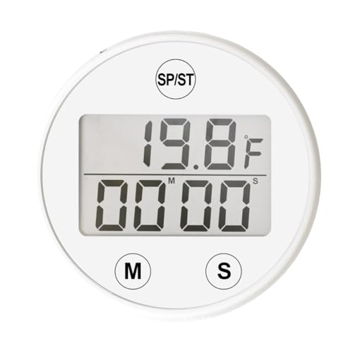 Koolenry Eisbadthermometer mit Timer Automatisches Eisbadwasserthermometer Feuchtigkeitsmessgeräte Messwerkzeuge für Zuhause Koolenry Eisbadthermometer mit Timer Automatisches Eisbadwasserthermometer Feuchtigkeitsmessgeräte Messwerkzeuge für Zuhause von Koolenry