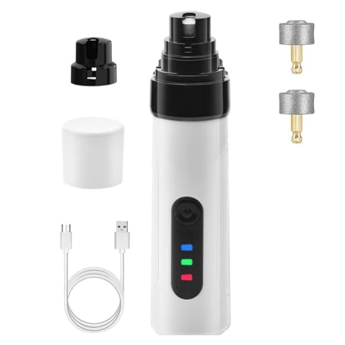 Koolenry Ergonomische USB -Wiederaufladbare Haustiernagelschleife, Sicheres Trimmen für Hundenägel von Koolenry