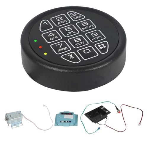 Koolenry Ersatztastatur Programmierbare Elektronische Tastatur für Sichere und Sicherheitsschränke Geeignet von Koolenry