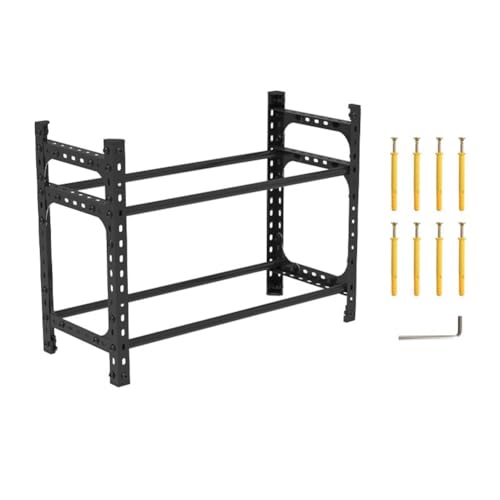 Koolenry Filament-Aufbewahrungsregal für 3D-Drucker, Wandhalterung, Filament-Rack-Stützen für Filamentablage mit 200 mm Durchmesser, 3D-Druckteile von Koolenry