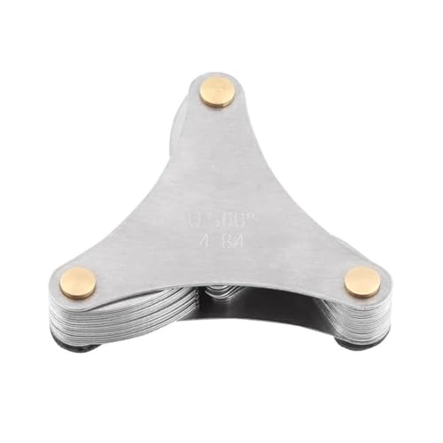 Koolenry Gewindestecker Gage 60 und 55 Grad Schrauben Tonhöhe Messwerkzeug US -Schraubmessgeräte Uns Koolenry Gewindestecker Gage 60 und 55 Grad Schrauben Tonhöhe Messwerkzeug US -Schraubmessgeräte Uns von Koolenry