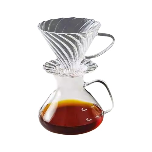 Koolenry Gießen Sie über die Kaffeemaschine mit Filter Cup Coffee Sharing -Topf und Skalierung für Heim oder Büro 450 Ml Koolenry Gießen Sie über die Kaffeemaschine mit Filter Cup Coffee Sharing -Topf und Skalierung für Heim oder Büro 450 Ml von Koolenry