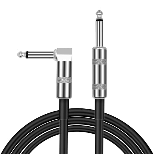 Koolenry Gitarrenkabel 10ft Elektrisches Instrument Bass AMP Kabel für Elektrische Mandoline, Audio-Instrumentenkabel Koolenry Gitarrenkabel 10ft Elektrisches Instrument Bass AMP Kabel für Elektrische Mandoline, Audio-Instrumentenkabel von Koolenry