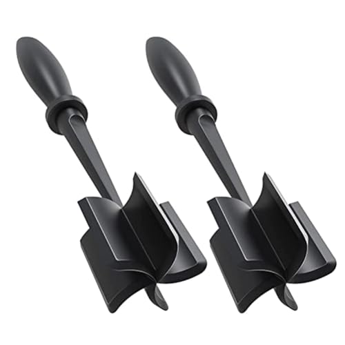 Koolenry Handheld-Fleischschneider und Masher Cooking Scraper Fleisch Fleisch Mischwerkzeugmixer Spatel und Stampferspatel von Koolenry