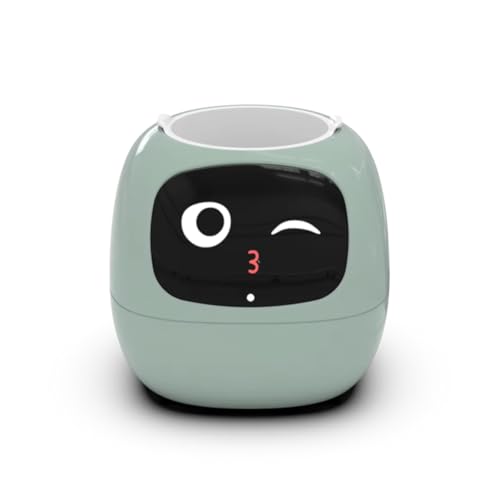 Koolenry Intelligenter Blumentopf-Pflanzenroboter, Pflanzenpflege, Individuelle Anpassung, Intelligenter Roboter, Ausdrucksstarke Interaktion, Begleiter, Geschenk, C von Koolenry