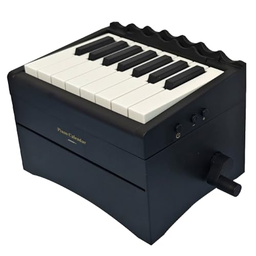 Koolenry Klavierkalender 2025, Klavierkalender, Ästhetischer 3D-Kalender, Klavier Spielbar, USB-Aufladung, Geschenk, Büro mit Beliebten Liedern von Koolenry