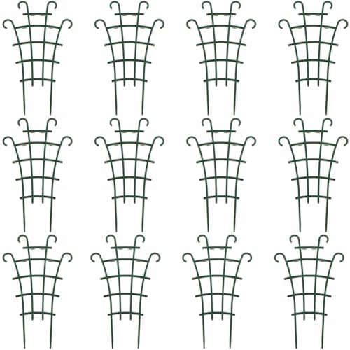 Koolenry Kletterständer für Gartenpflanzen, Ständer für Topfgemüse, Wiederverwendbare Stützpfähle für Gemüse, Dekorativer Pflanzkäfig Koolenry Kletterständer für Gartenpflanzen, Ständer für Topfgemüse, Wiederverwendbare Stützpfähle für Gemüse, Dekorativer Pflanzkäfig von Koolenry