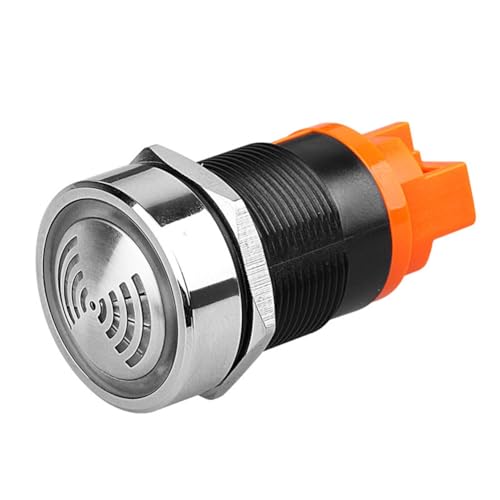 Koolenry LED -Summer Intermittierendes Blitzlichtsignal Lampe Flashmetal Buzze Flash LED Alarmansiedler Licht Signal DC12V von Koolenry