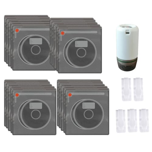 Koolenry Leichte Filamentspeicherbeutel mit Elektrischer Vakuumpumpe, 20 STK Versiegelten Beutel für 3D-Druckerfilament mit 5 Clips Koolenry Leichte Filamentspeicherbeutel mit Elektrischer Vakuumpumpe, 20 STK Versiegelten Beutel für 3D-Druckerfilament mit 5 Clips von Koolenry