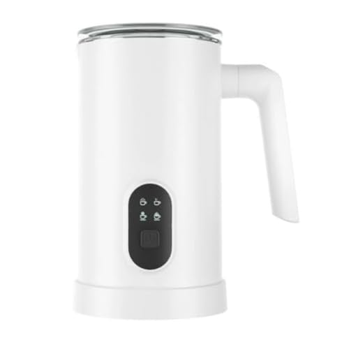 Koolenry Milchfrother Vollautomatisch Aufgehängte Milchfrother mit 4 Temperatureinstellungen 350 Ml Kapazität, Spülmaschine Heißes und Kaltes Milch -Frother -EU -Stecker von Koolenry
