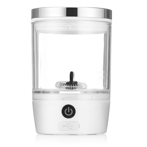 Koolenry Mini Tragbares Außenreisen Nach Hause Vollautomatische Elektrische Milch Frother Schaum für Schokoladenkaffee von Koolenry