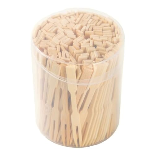 Koolenry Mini-Vorspeisengabeln Mini-Gabeln für Vorspeisen Kleine Dessertgabeln Holzgabeln für Obst von Koolenry