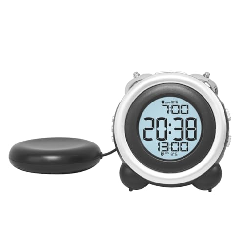 Koolenry Multifunktions Dual Vibrierende Elektronische Uhr für Personen, die Schwierigkeiten mit Vibrator Schwarz Schlafen Koolenry Multifunktions Dual Vibrierende Elektronische Uhr für Personen, die Schwierigkeiten mit Vibrator Schwarz Schlafen von Koolenry