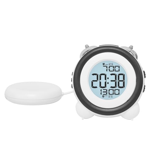 Koolenry Multifunktions Dual Vibrierende Elektronische Uhr für Personen, die mit Schwierigkeiten mit Vibrator Schlafen Koolenry Multifunktions Dual Vibrierende Elektronische Uhr für Personen, die mit Schwierigkeiten mit Vibrator Schlafen von Koolenry