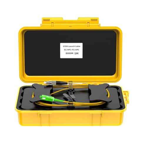 Koolenry OTDR Dead Zone Eliminator Faserringe 2 Km Glasfaser OTDR-Startkabel-Kabel-Kabel-SC/-FC/UPC von Koolenry