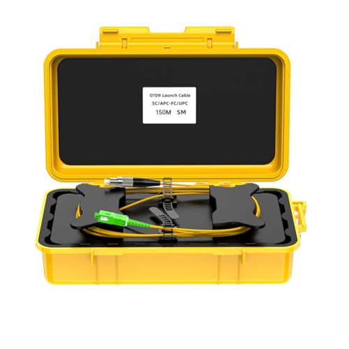 Koolenry OTDR-Glasfaser-Startkabelbox 150m Ring Sender Dead Spot Eliminator OTDR-Übertragungskabel-Kabel Box SC/-FC/UPC von Koolenry