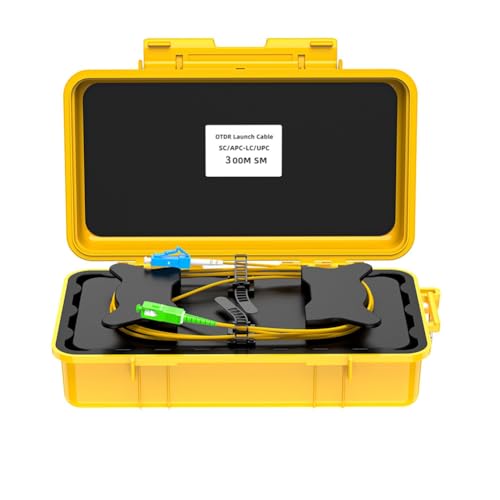 Koolenry OTDR-Startkabelbox 300m Faser-Ring-Sender Dead Spot Eliminator OTDR-Kabelbox SC/-LC/UPC von Koolenry