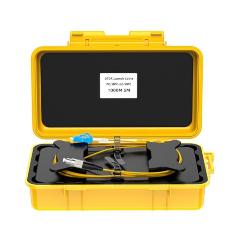 Koolenry OTDR -Startkabelbox mit 1000 M Verlängerung Optischer Fasertest -Tool Dead Spot Elimination Funktionalität C Koolenry OTDR -Startkabelbox mit 1000 M Verlängerung Optischer Fasertest -Tool Dead Spot Elimination Funktionalität C von Koolenry