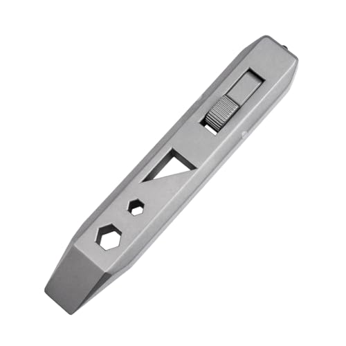 Koolenry Outdoor Multifunktionaler Titanlegierung Unibody Pry Bar Pocket Tool Tragbarer Versteckter Flaschenöffner Gebrochenes Koolenry Outdoor Multifunktionaler Titanlegierung Unibody Pry Bar Pocket Tool Tragbarer Versteckter Flaschenöffner Gebrochenes von Koolenry