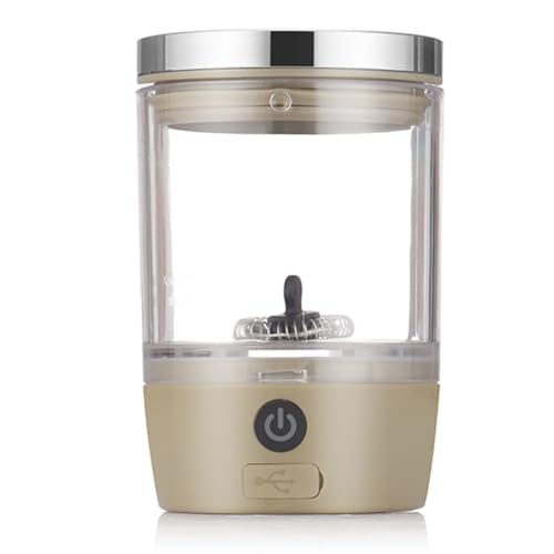 Koolenry Outdoor - Nach Hause Mini Tragbare Volle Automatische Elektrische Milch Frother -Schaumstoff für Kaffee Schokolade Hellbraun von Koolenry