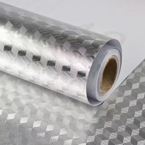 Koolenry Papel Tapiz para Cocina Wasserdichtes Schale und Stick Tapete Rückenspritzer für Küchenschale & Stick B 40cmx von Koolenry