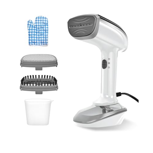 Koolenry Schneller Keramik-Heat-Up-Teller 1800W Handheld-Stoffdampfer, Professioneller Kleidungswolkenmantel mit Europäischer Stecker EU-Stecker Koolenry Schneller Keramik-Heat-Up-Teller 1800W Handheld-Stoffdampfer, Professioneller Kleidungswolkenmantel mit Europäischer Stecker EU-Stecker von Koolenry