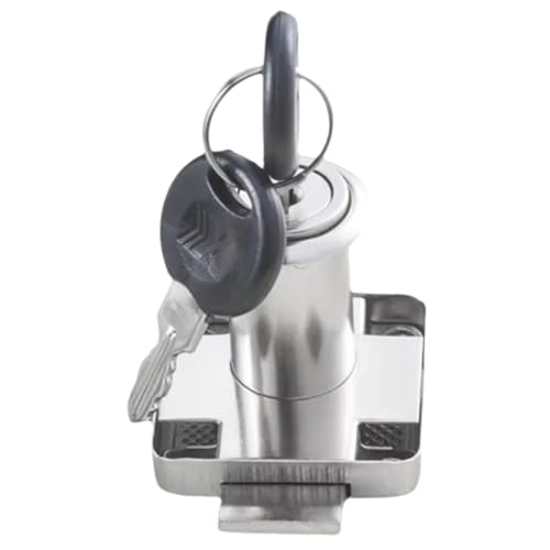 Koolenry Schubladenschloss für Bürotisch, Zinklegierung, Diebstahlschutz für Möbel, Schranktürschloss, Aktenschrankschloss, Gleicher Schlüssel, Langer von Koolenry