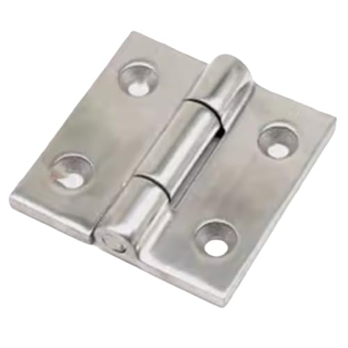 Koolenry Stoßscharniere, Metalltürscharniere, Schrank-Aluminium-Box, Rückklappe, Schuppentürbeschläge, Strapazierfähig, Verdickt von Koolenry