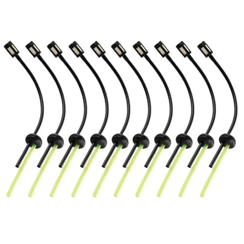 Koolenry Teile, Kraftstoffschlauch, Zubehör, 10-Teiliges Kraftstofffilter-Set, Rasenmäher, Rasentrimmer, Nützlich, Praktisch Koolenry Teile, Kraftstoffschlauch, Zubehör, 10-Teiliges Kraftstofffilter-Set, Rasenmäher, Rasentrimmer, Nützlich, Praktisch von Koolenry