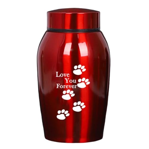Koolenry Urne für Haustiere, Souvenir für Katzen und Hunde, Beste Begleiter für Bestattungsartikel für Haustiere, Urne für Haustiere, A Koolenry Urne für Haustiere, Souvenir für Katzen und Hunde, Beste Begleiter für Bestattungsartikel für Haustiere, Urne für Haustiere, A von Koolenry